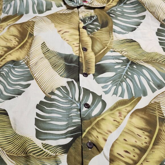 Max Boxxer Hawaiian Shirt Mens Large L Multicolor Floral‎ Tropical Beach Cotton - Picture 7 of 11